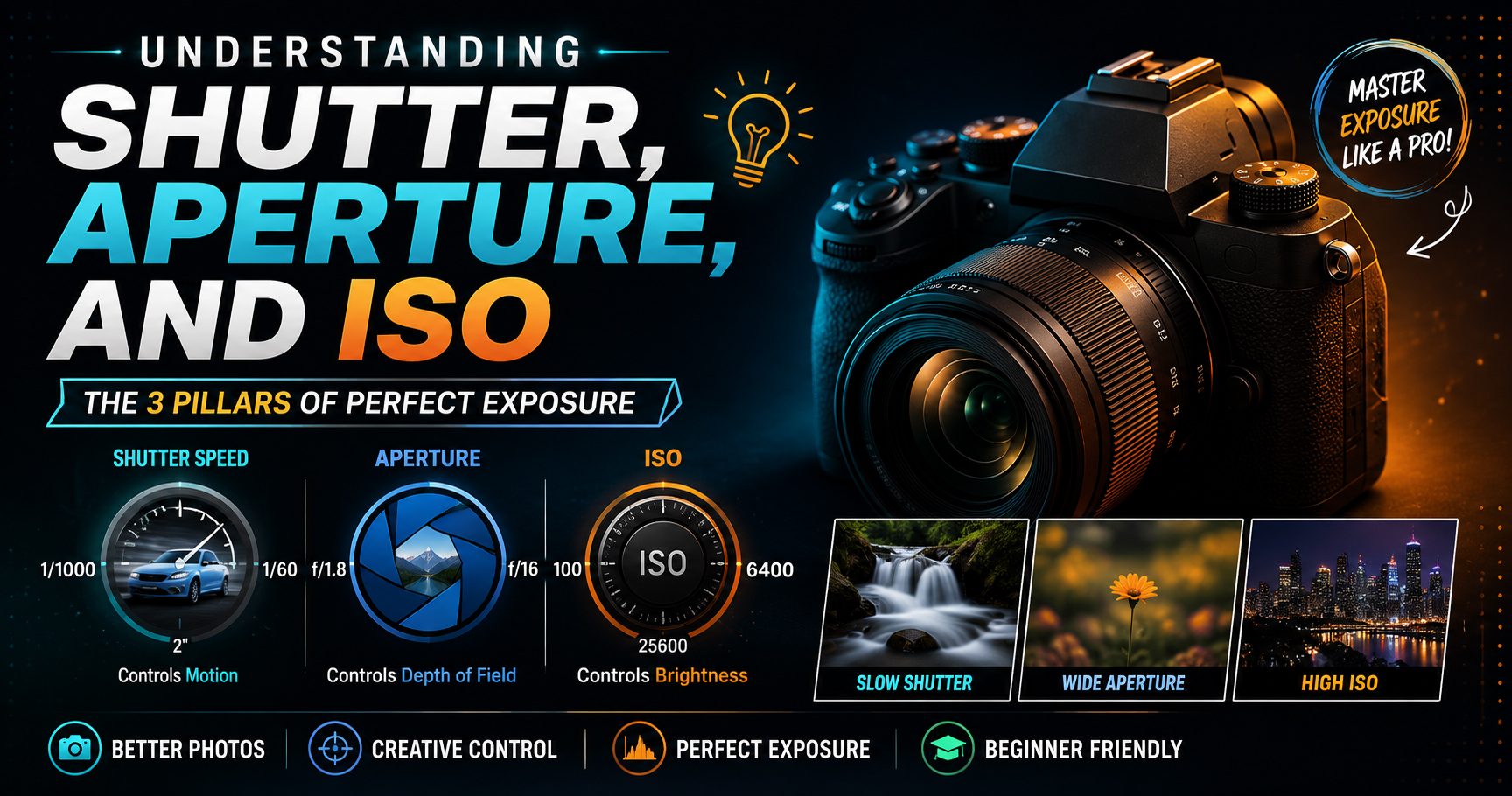 Understanding Shutter Aperture And ISO