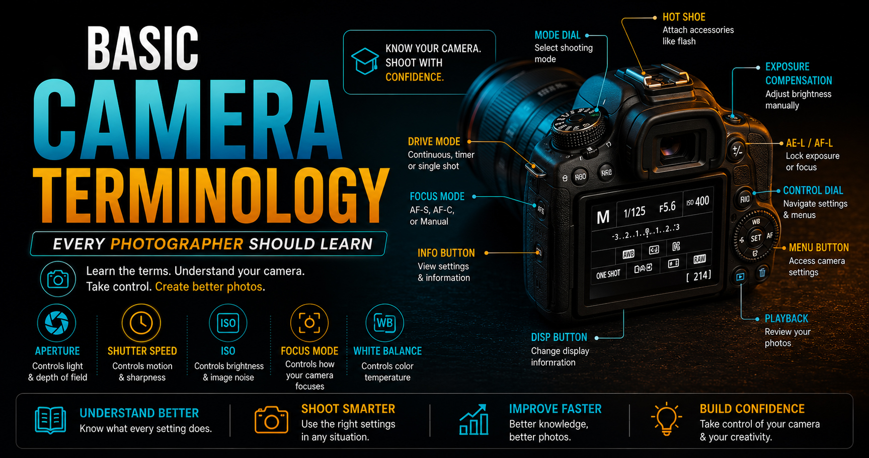 Basic Camera Terminology Every Photographer Should Learn