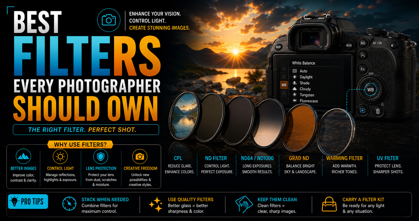 Best Filters Every Photographer Should Own