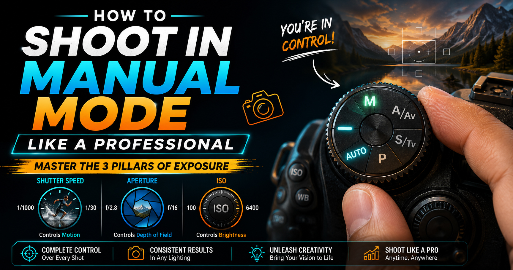 How To Shoot In Manual Mode Like A Professional