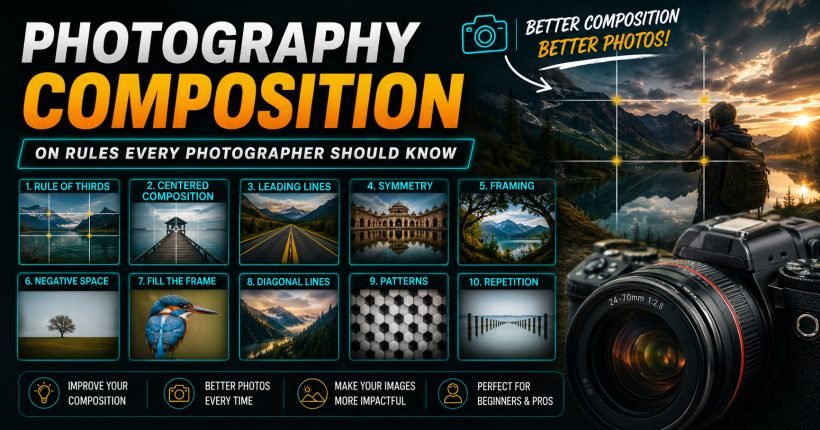 Photography composition on Rules Every Photographer Should Know - Sharanya Institute Of Photography