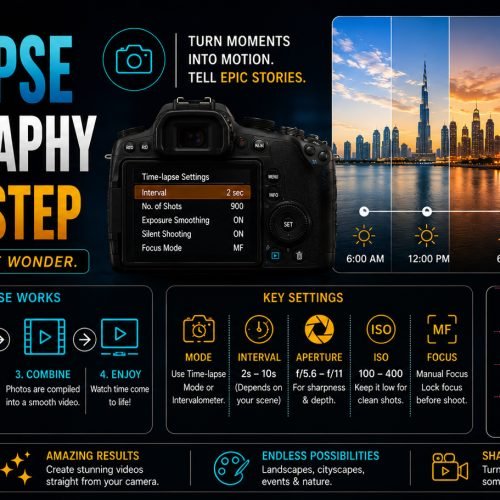 Time-Lapse Photography Step by Step - Sharanya Institute Of Photography
