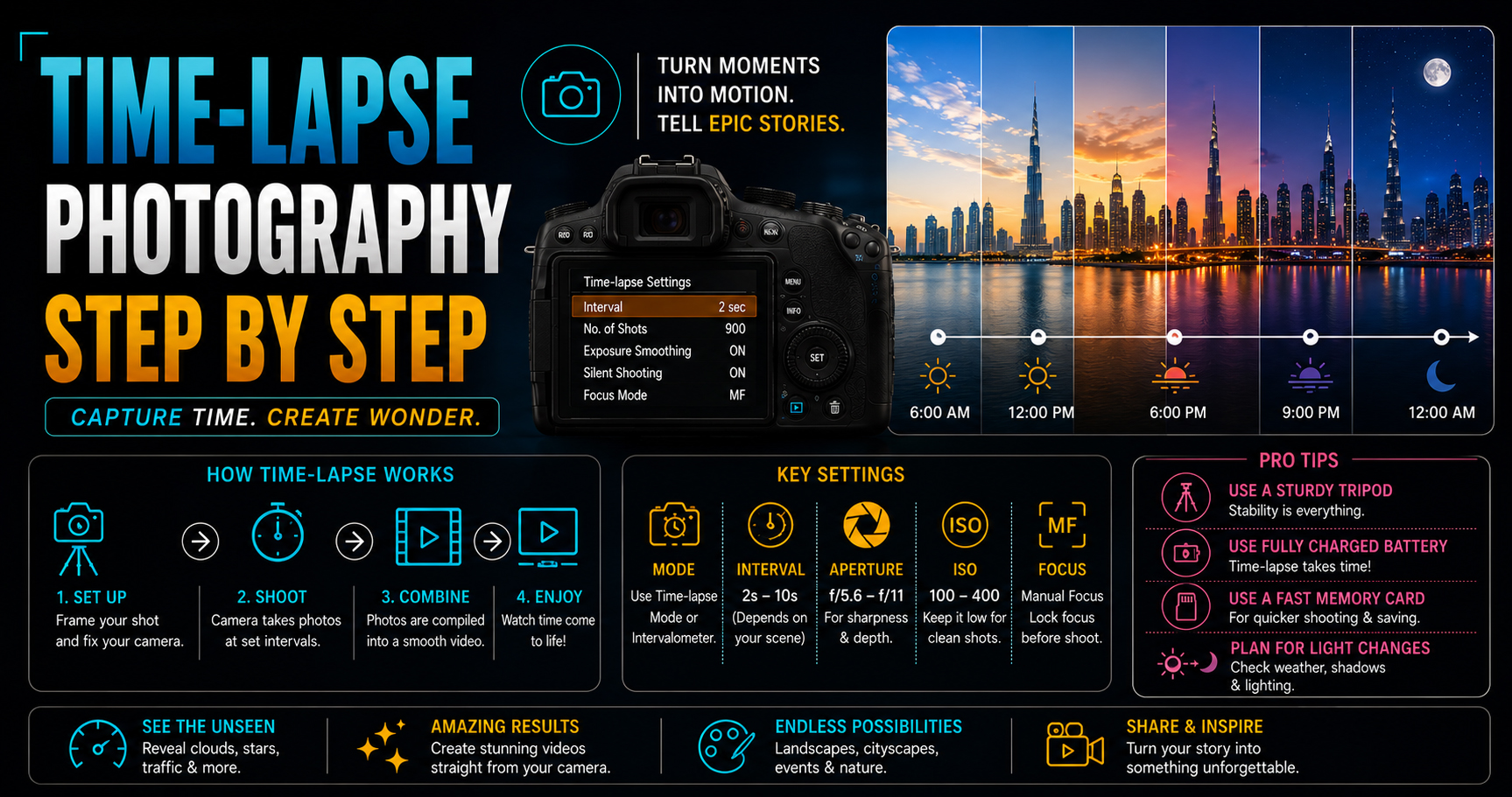 Time-Lapse Photography Step by Step
