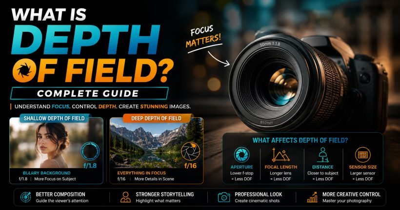 What is Depth of Field. Complete Guide - Sharanya Institute Of Photography
