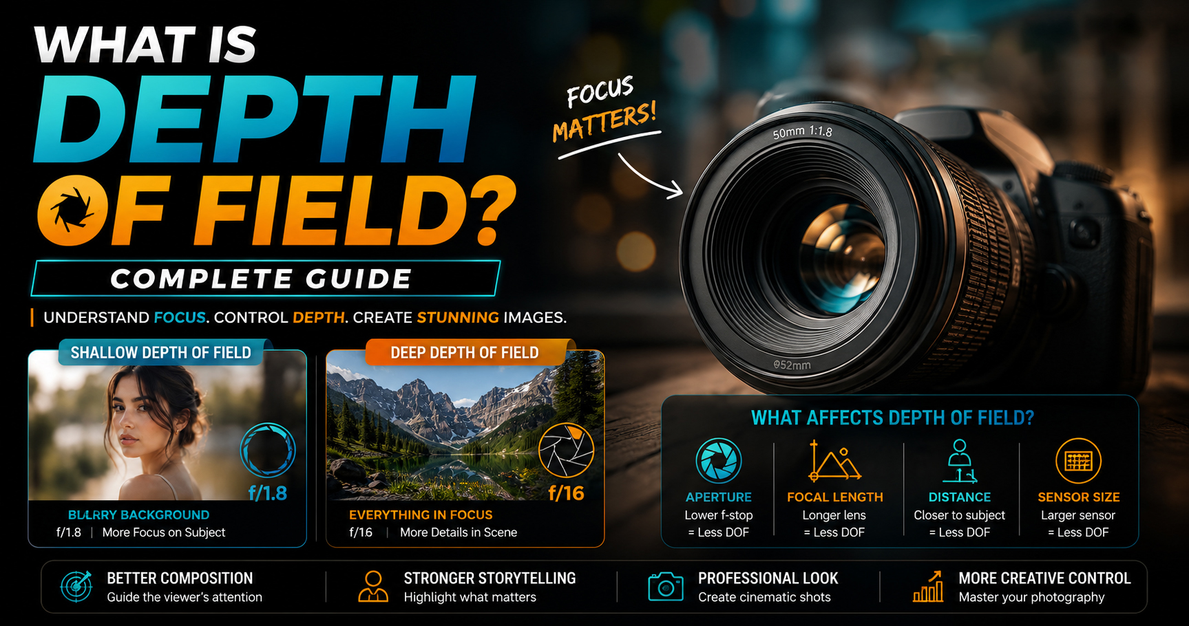 What is Depth of Field Complete Guide